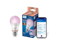 Lâmpada inteligente fosca e27, 12,5 w, 1521 lm, 2200-6500 k, cor total Lâmpada inteligente fosca e27, 12,5 w, 1521 lm, 2200-6500 k, cor total
