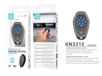 Techancy Universal Remote Control KN3315 433mhz, For Windows, Doors, Garage Doors, Etc. Easy to Use.