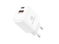 Techancy Carregador Branco De 20 W  TA2801, Suporta Pd E Qc3.0, Carregamento R�pido Pd, Compat�vel C