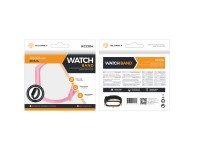 Techancy Pink Silicone Wristband KC2104, Compatible with Mi3/4 Smart Band, Made of Silicone, Soft an Techancy Pink Silicone Wristband KC2104, Compatible with Mi3/4 Smart Band, Made of Silicone, Soft an