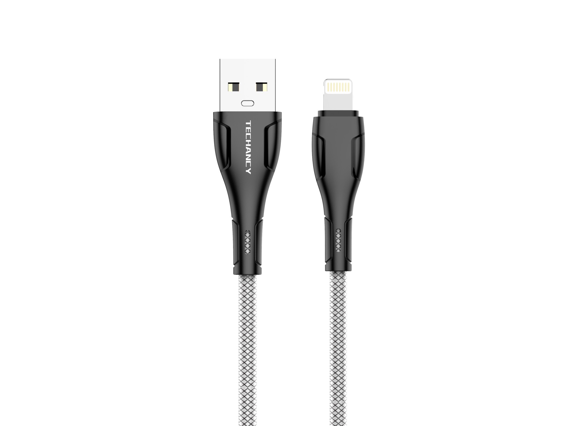 Cable de datos USB Techancy - IP8/X/11-14 Negro TB1696, Carga de 2,4 A, Compatible con transferencia