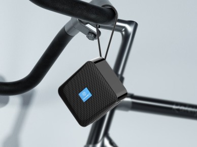 Techancy Mini Bluetooth Audio Black TH2621 with Built-in Battery Supports Wireless 5.0/TF/U Disk/Aux