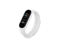 Techancy White Silicone Wristband KC2107, Compatible with Mi7 Smart Band, Made of Silicone, Soft and