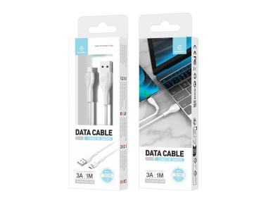 Cable de datos r�pido Techancy 3A TB1709, conector USB-Micro, 1 metro de longitud para transferencia