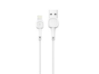 Cable de datos USB-Lightning Techancy blanco TB1660, color macarr�n, carga r�pida de 2,4 A, 1,2 m de