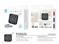 Altavoz Bluetooth Techancy TH2622 negro, tamaño portátil y compacto, compatible con TF/FM/USB/TWS, s Altavoz Bluetooth Techancy TH2622 negro, tamaño portátil y compacto, compatible con TF/FM/USB/TWS, s