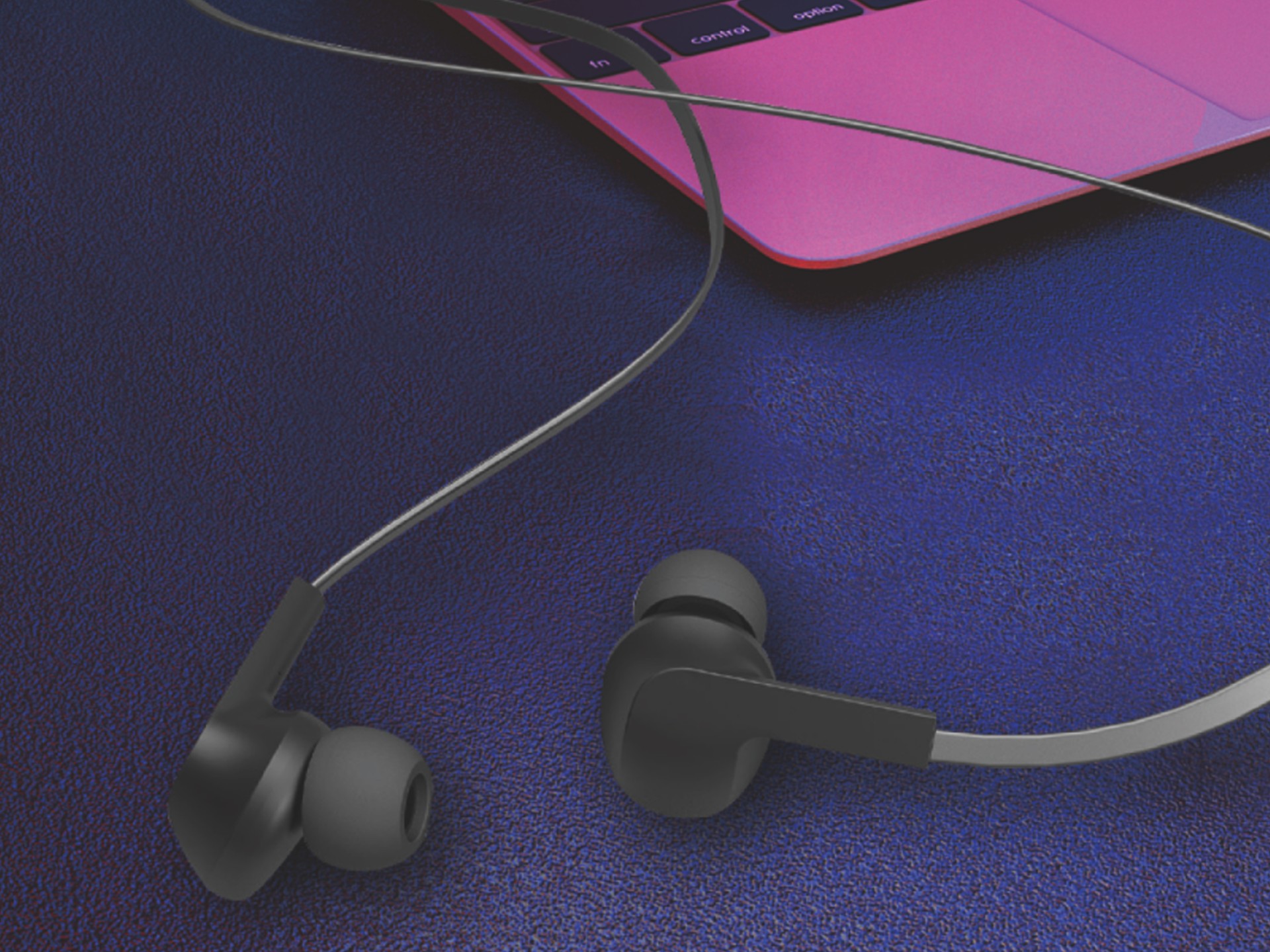 Techancy Auricular Com Fios Preto TD8022 , Microfone Integrado, 3,5 Mm, Compatível Com Smartphones E