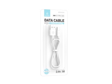 Techancy Cabo De Dados Usb-Tipo-c, TB1738 1M, Carregamento Rápido 2,4A, Transferência De Dados, Bran Techancy Cabo De Dados Usb-Tipo-c, TB1738 1M, Carregamento Rápido 2,4A, Transferência De Dados, Bran