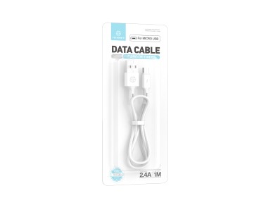 Cable de datos USB-Micro Techancy, TB1738, 1 m, carga r�pida de 2,4 A, transferencia de datos, blanc