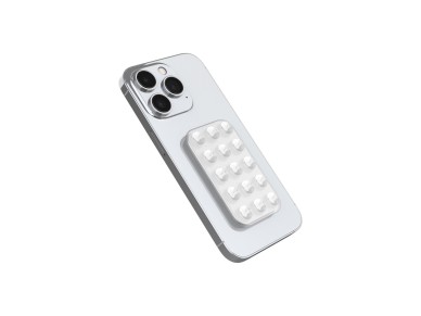 Soporte para teléfono con ventosa de silicona Techancy TZ6300, fuerte absorción, lavable y reutiliza Soporte para teléfono con ventosa de silicona Techancy TZ6300, fuerte absorción, lavable y reutiliza