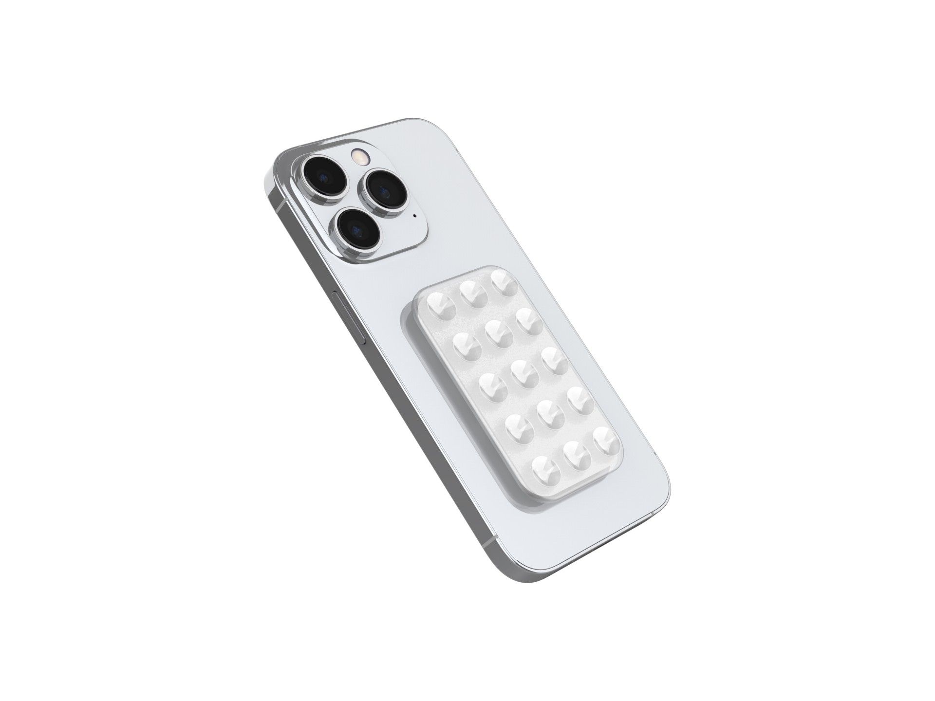 Techancy Suporte Para Telemóvel Com Ventosa De Silicone TZ6300, Forte Adsorção, Pode Ser Lavado E Re