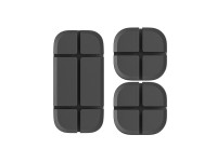 Organizador de cabos Techancy, TZ6290, embalagem com 3 unidades, guarda os cabos de forma organizada