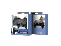 Techancy TX1700 Wired PC Gaming Controller with Vibration Feedback and Dual Joysticks, Black