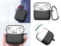 Funda de silicona para auriculares Techancy KC2114, compatible con AirPods de tercera generaci�n, co