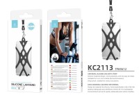 Cable universal de silicona para tel�fono m�vil Techancy, 80 cm, KC2113, compatible con todos los mo