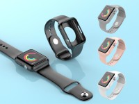 Correa de reloj Techancy KC2112 totalmente adhesiva, compatible con Apple Watch de 42-44 mm, gris Correa de reloj Techancy KC2112 totalmente adhesiva, compatible con Apple Watch de 42-44 mm, gris