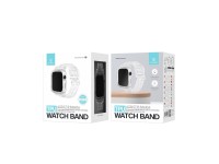 Correa de silicona Techancy KC2111 para Apple Watch de 38-40 mm, color negro Correa de silicona Techancy KC2111 para Apple Watch de 38-40 mm, color negro