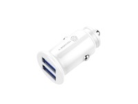 Techancy Carregador De Autom�vel Mini  TC6417, Carregamento 2usb 2.4A, Compat�vel Com Cami�es E Auto