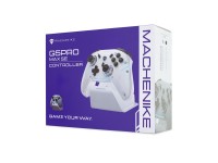 Controle sem fio Machenike G5Pro Max com base de carregamento - Branco