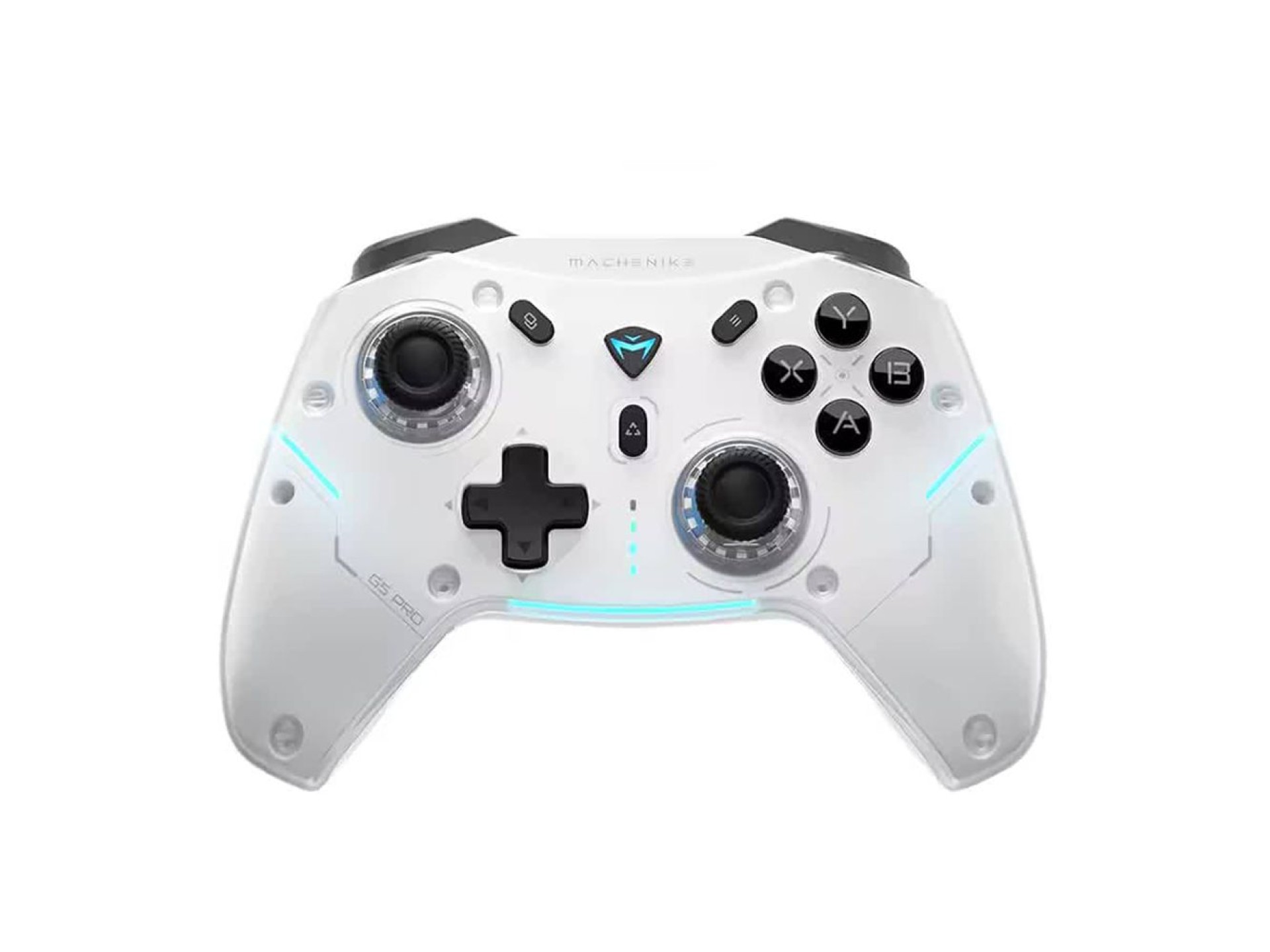 Controle sem fio Machenike G5Pro Max com base de carregamento - Branco