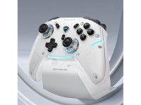 Controle sem fio Machenike G5Pro Max com base de carregamento - Branco