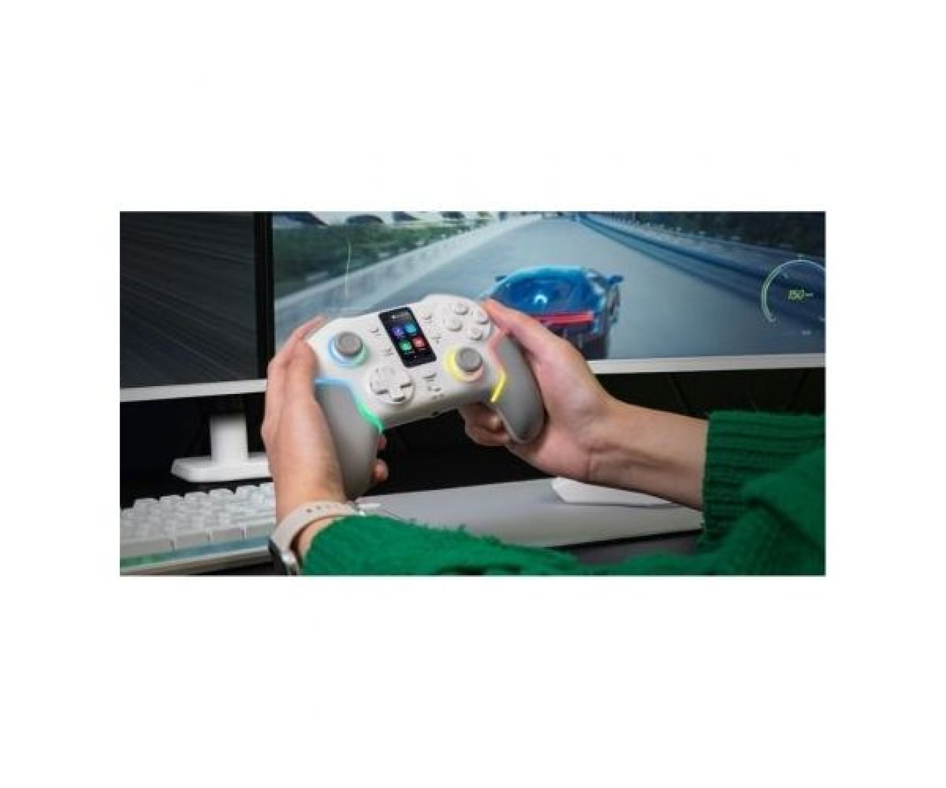 Gamepad Mars Gaming MGP-V3 Inalámbrico/ Blanco