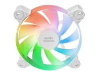 Pacote com 3 ventoinhas Mars Gaming MF-4A/ 12cm/ ARGB/ Brancas