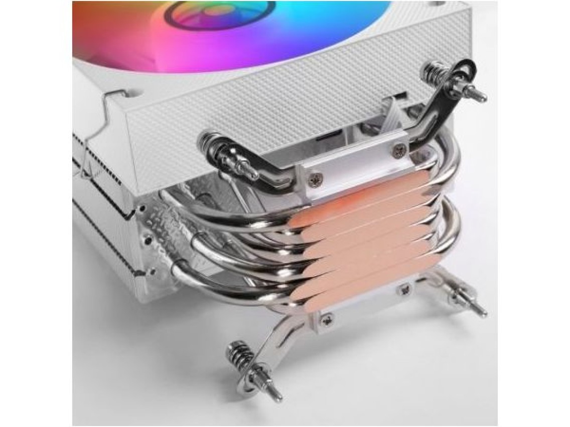 Mars Gaming MCPU-LCD Fan with Heatsink / 12cm / White