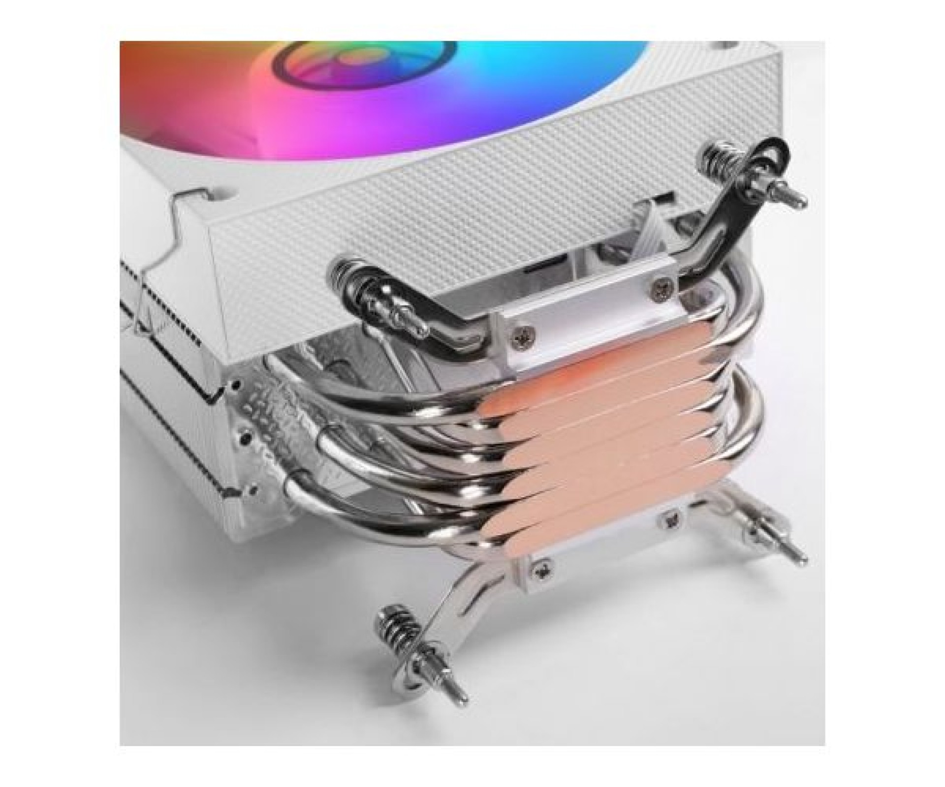 Mars Gaming MCPU-LCD Fan with Heatsink / 12cm / White