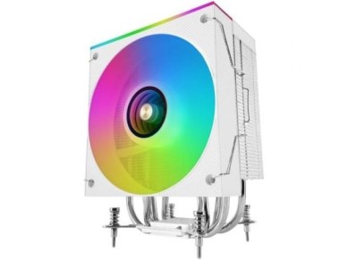 Mars Gaming MCPU-LCD Fan with Heatsink / 12cm / White