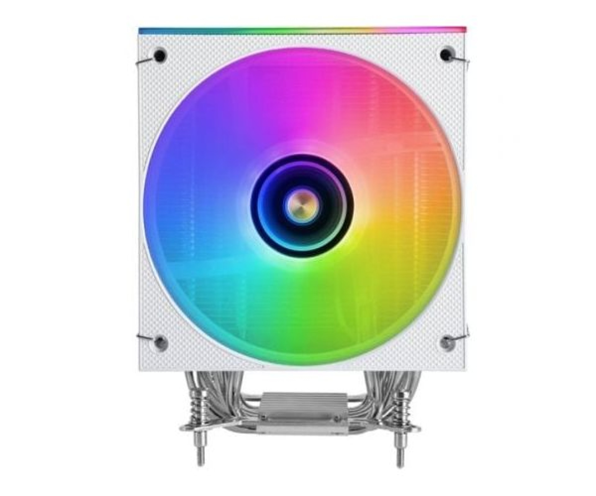 Mars Gaming MCPU-LCD Fan with Heatsink / 12cm / White