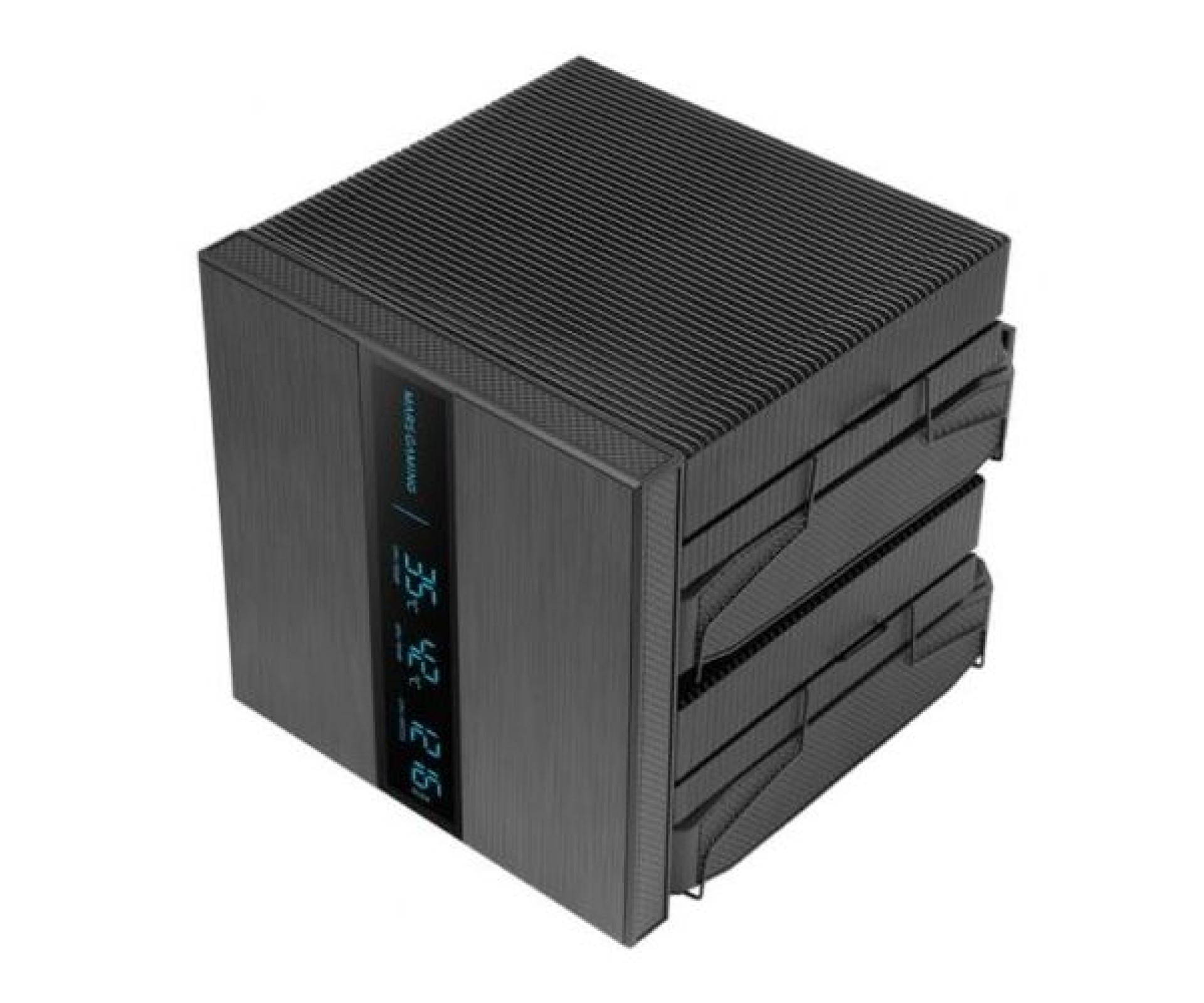Fan with Heatsink Mars Gaming MCPU-LCDPRO/ 12cm
