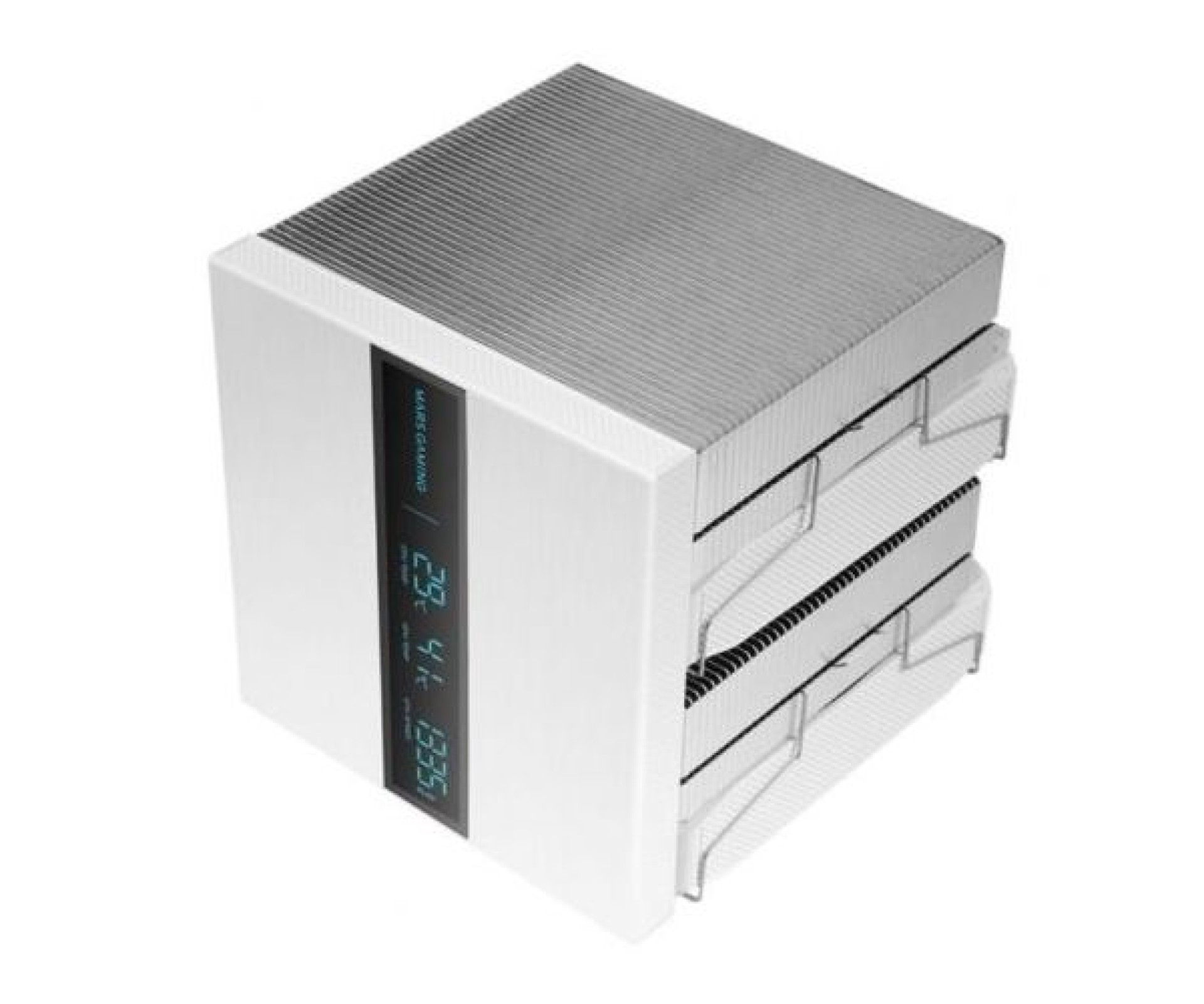 Ventoinha com dissipador de calor Mars Gaming MCPU-LCDPRO/ 12cm/ Branca