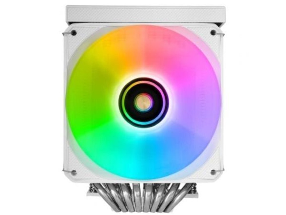 Ventoinha com dissipador de calor Mars Gaming MCPU-LCDPRO/ 12cm/ Branca
