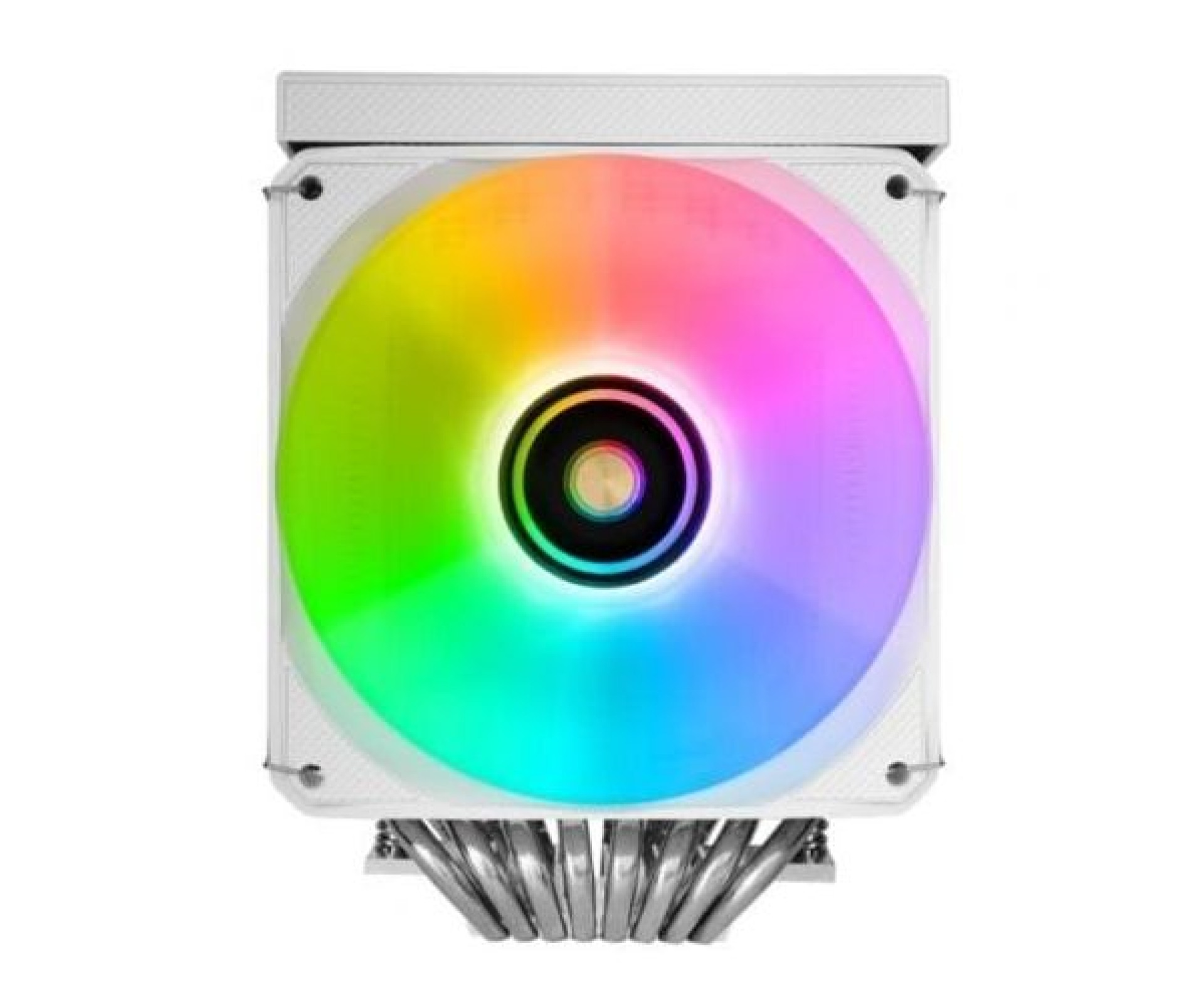 Ventoinha com dissipador de calor Mars Gaming MCPU-LCDPRO/ 12cm/ Branca