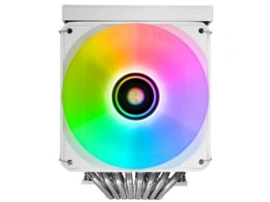 Ventoinha com dissipador de calor Mars Gaming MCPU-LCDPRO/ 12cm/ Branca
