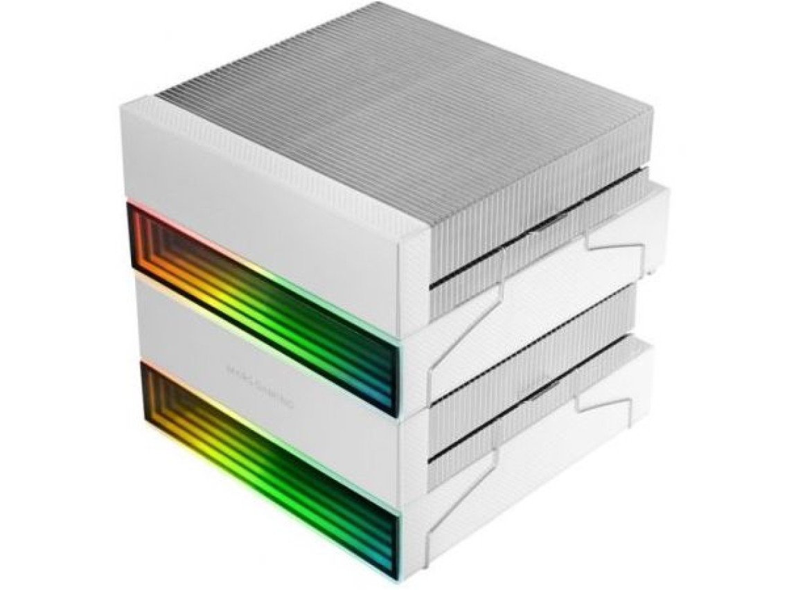 Ventoinha com dissipador de calor Mars Gaming MCPU-X26/ 12cm/ Branca