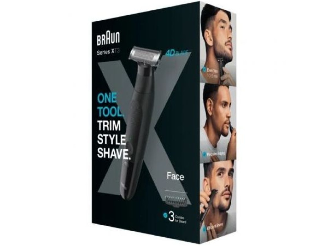 Braun X Series XT3100 Trimmer/ with Battery/ 3 Accessories