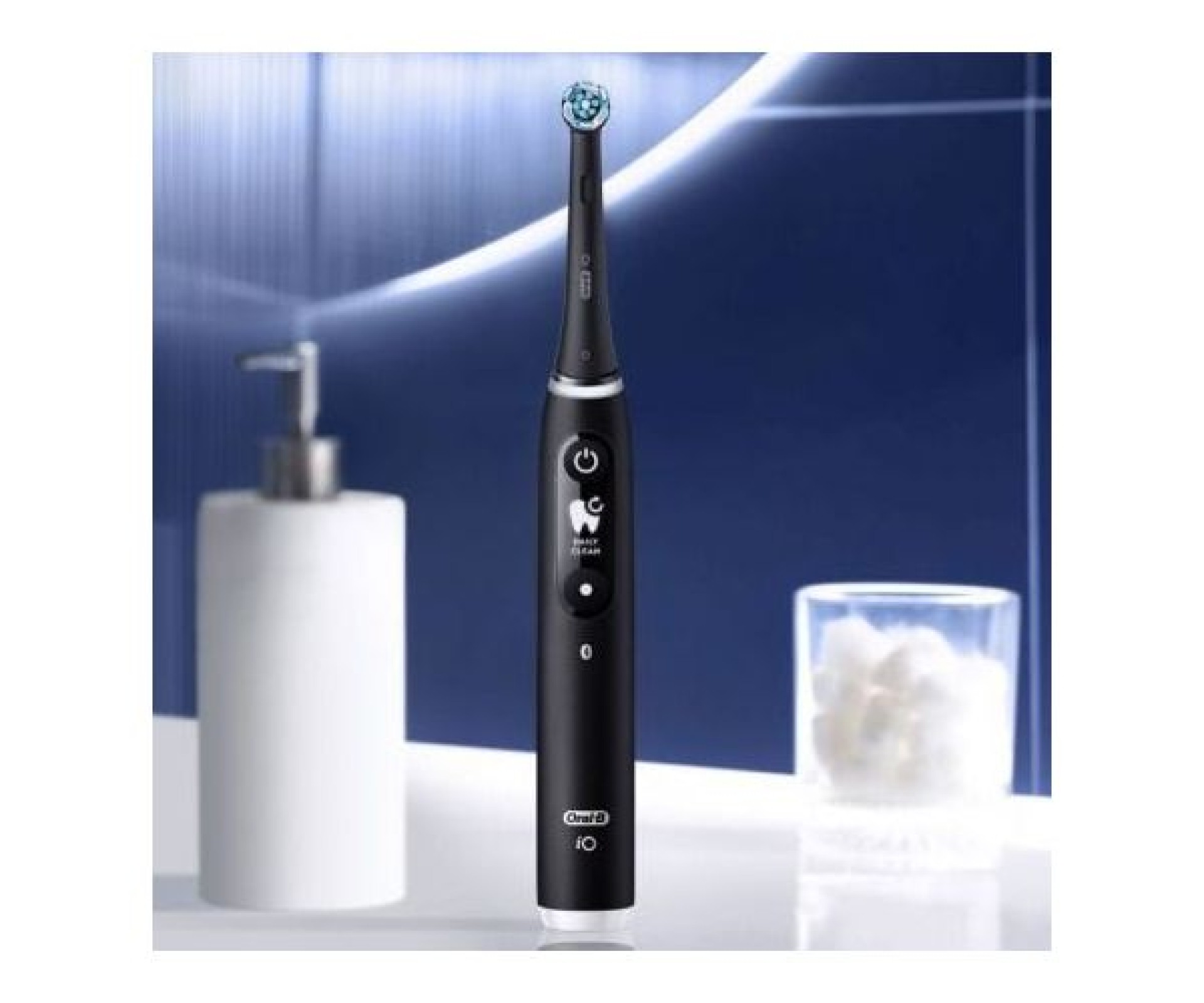 Escova de dentes Braun Oral-B iO 6 / Inclui 2 cabeças de escova de substituição / Preta