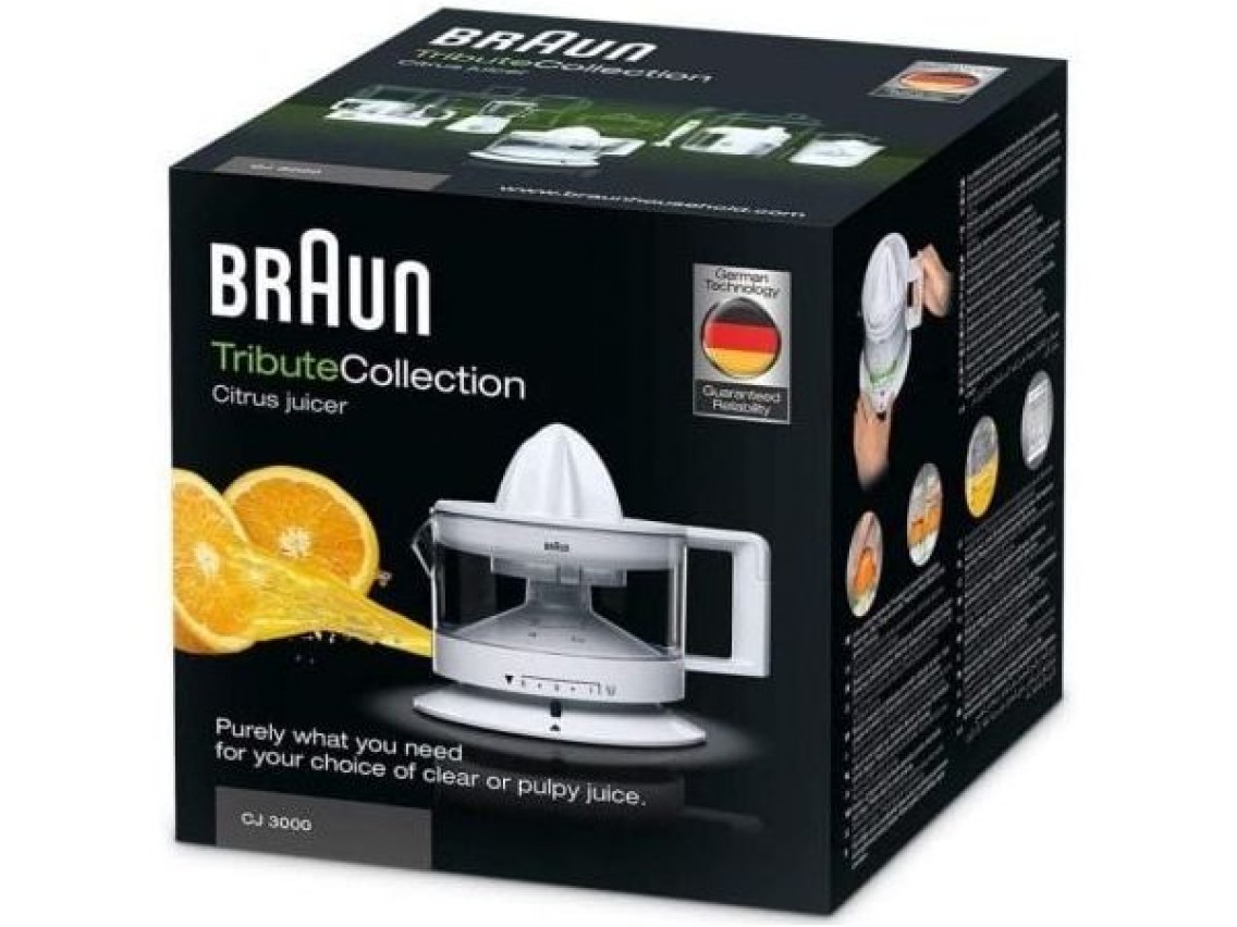 Braun Tributecollection CJ3000 Juicer / 20W / 350ml Capacity