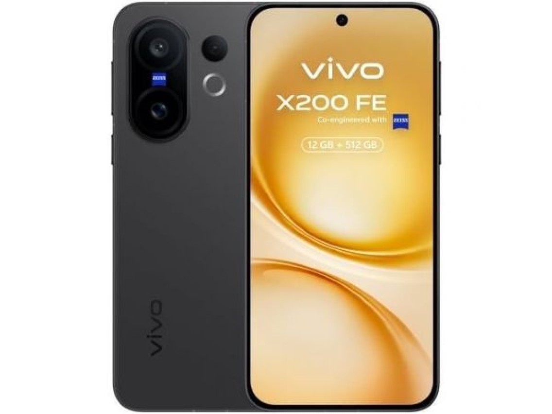 Smartphone Vivo X200 FE 12 GB/512 GB/6,31"/5G/Preto