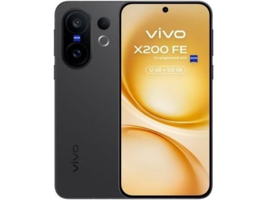 Smartphone Vivo X200 FE 12GB/ 512GB/ 6.31"/ 5G/ Negro Smartphone Vivo X200 FE 12GB/ 512GB/ 6.31"/ 5G/ Negro