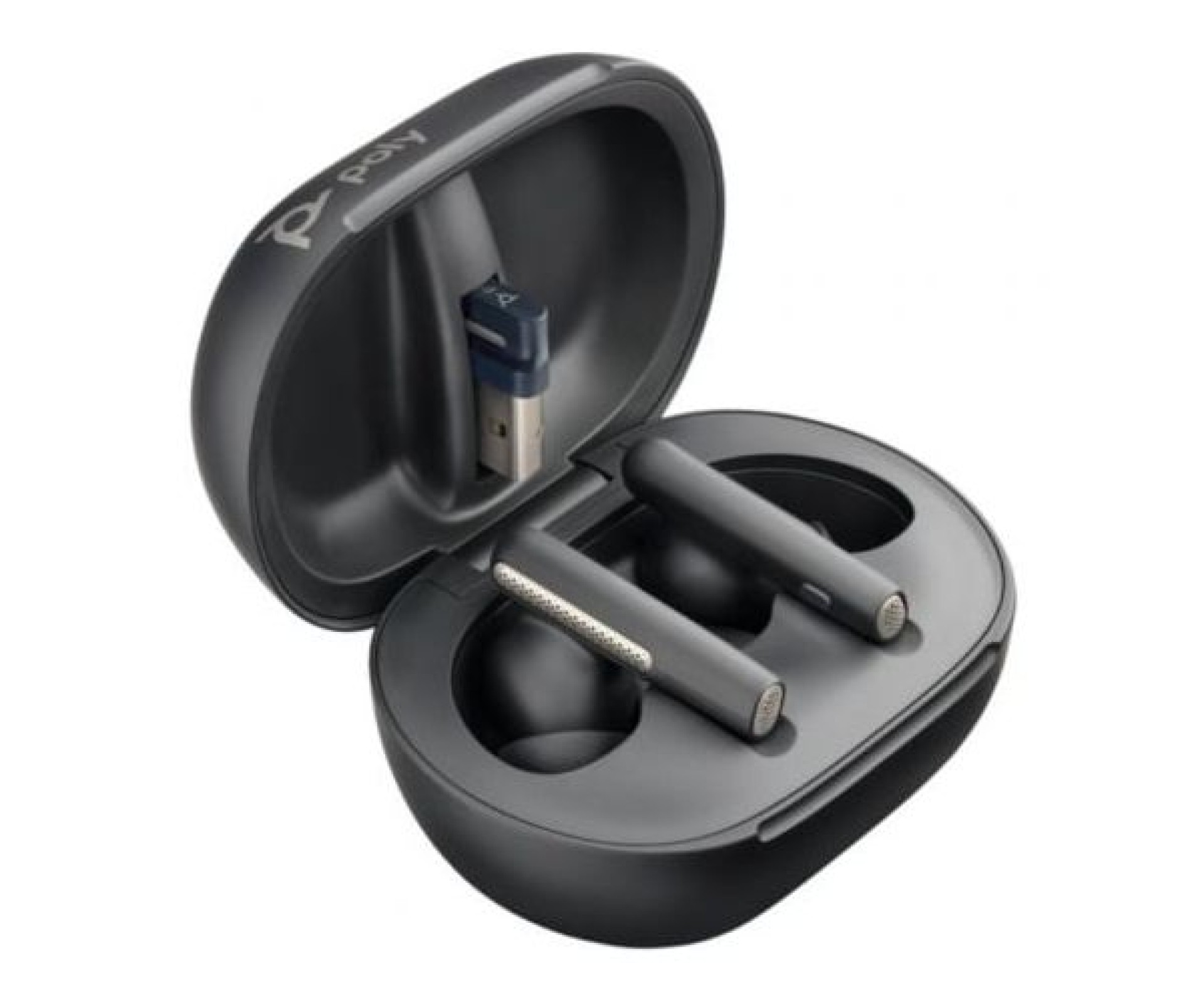 Auriculares Bluetooth Poly Voyager Free 60+ UC M con estuche de carga + Adaptador BT700/ Autonomía 1