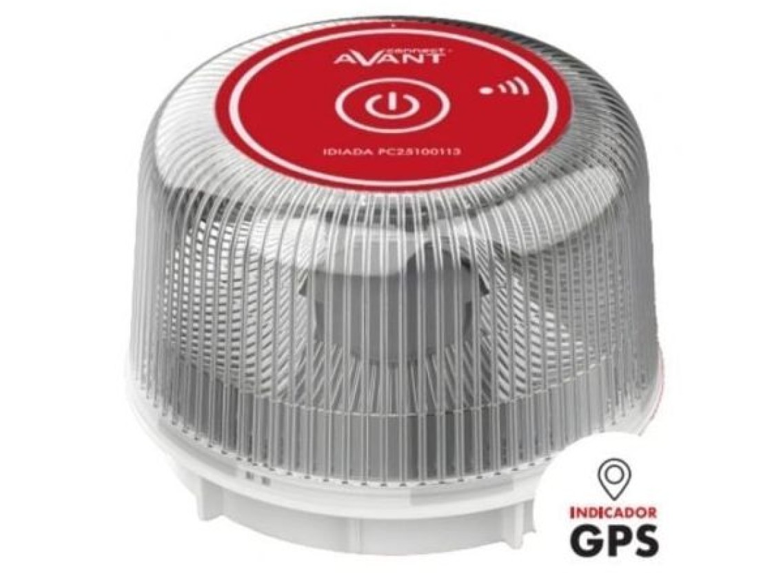 Luz de sinalização de emergência para carro Avant V16 Connected AV1201 / Homologada / Base magnética