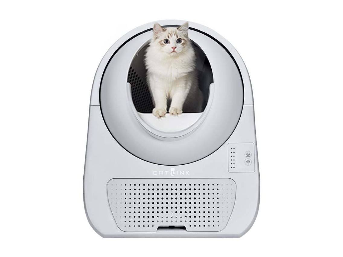 Caixa de areia inteligente autolimpante para gatos Catlink Scooper Young Version