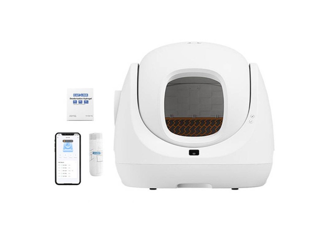 Intelligent self-cleaning cat litterbox Catlink�BayMax Version