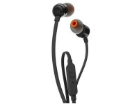 Fones de ouvido intra-auriculares JBL Tune 110 com microfone / Conector de 3,5 mm / Preto