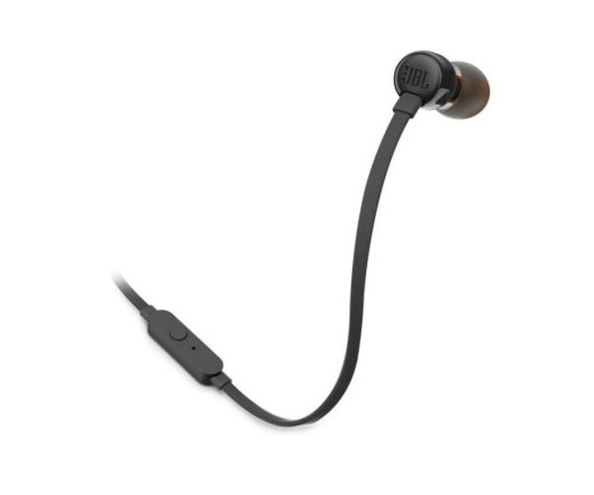 Fones de ouvido intra-auriculares JBL Tune 110 com microfone / Conector de 3,5 mm / Preto