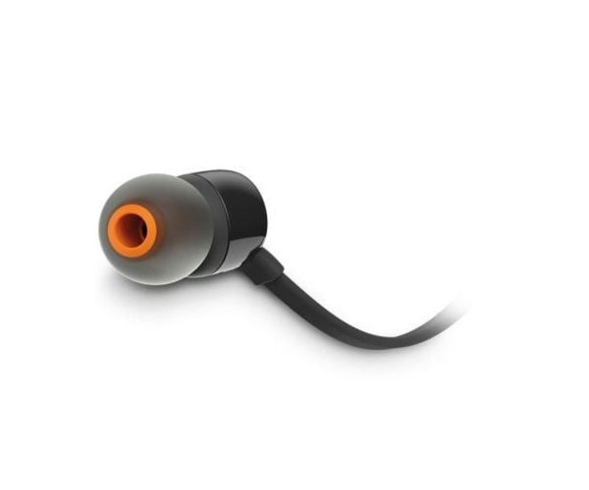 Fones de ouvido intra-auriculares JBL Tune 110 com microfone / Conector de 3,5 mm / Preto