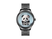 Rel�gio inteligente COLMI L28 (preto + pulseira de a�o preta)